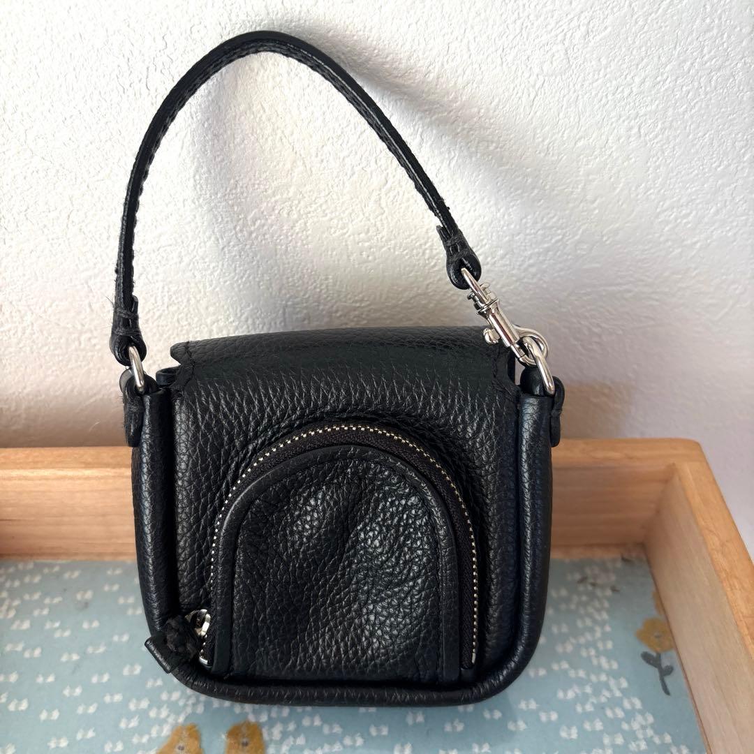 ebagos 籐つきミニサイフblack 2024aw 美品♡