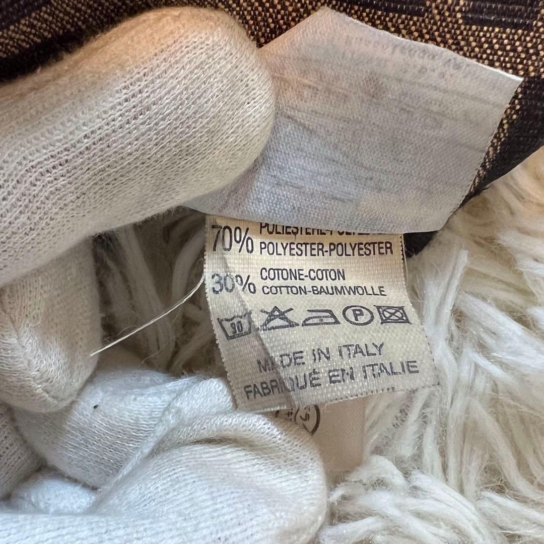 【未使用に近い】フェンディ タイトスカート ズッカ柄 30インチ