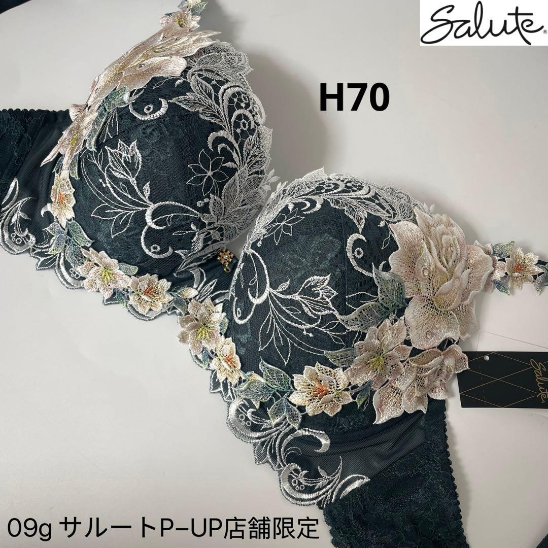 ワコール　サルート希少　09グループP−UPブラジャー　店舗限定H70