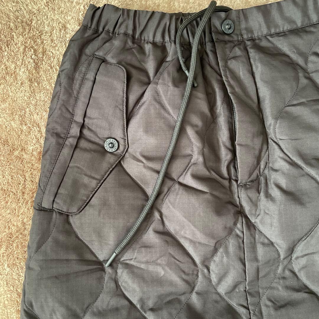 TAION/タイオン　MILTARY DOWN SK/ミリタリーダウンスカート黒