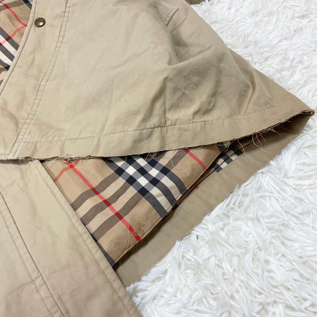 【RYSTT】Burberrys ステンカラーコート ダウンベスト XL