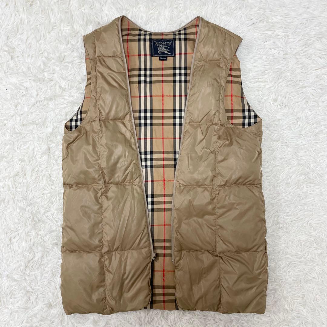 【RYSTT】Burberrys ステンカラーコート ダウンベスト XL
