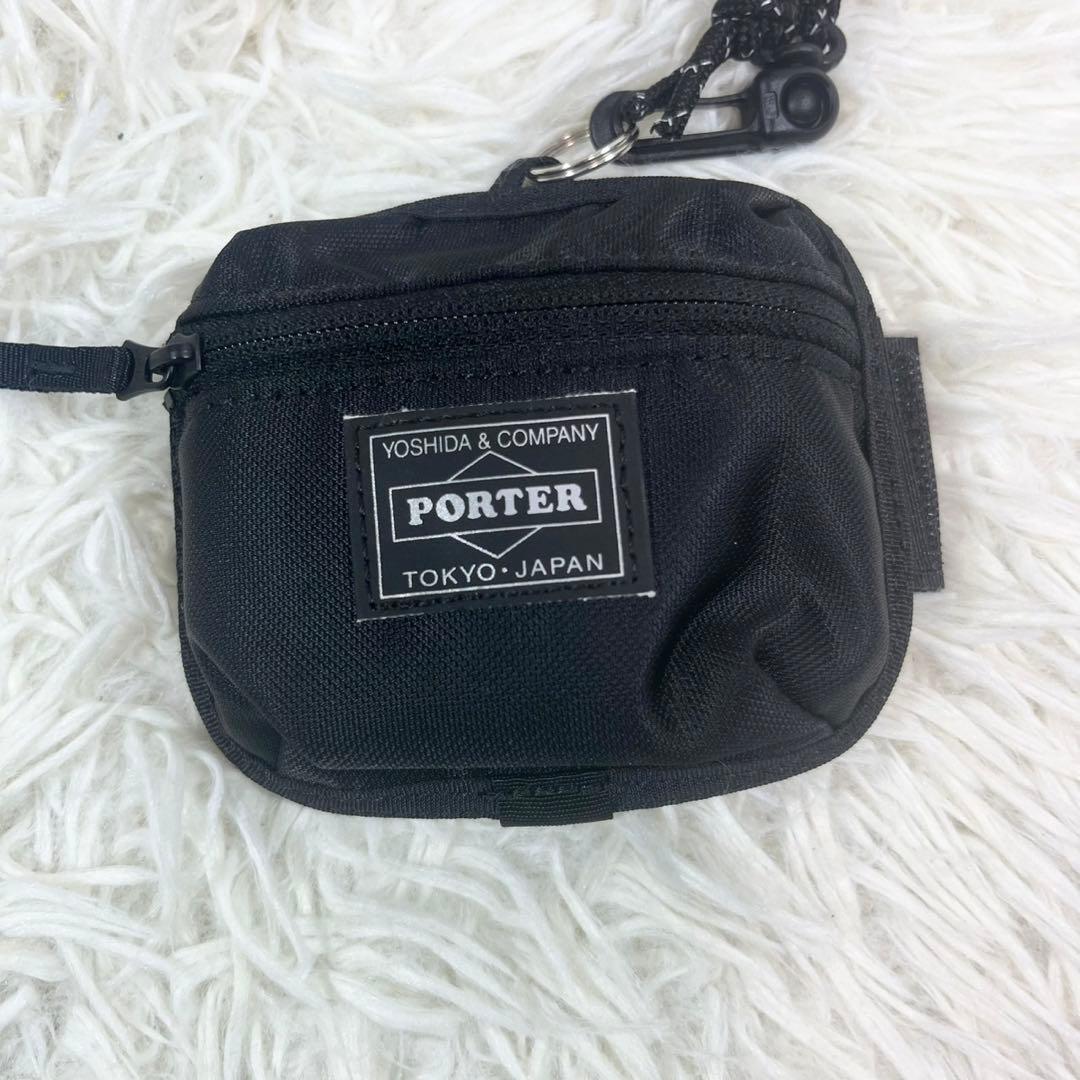 【美品】PORTER ポーター コンパート &カードケース
