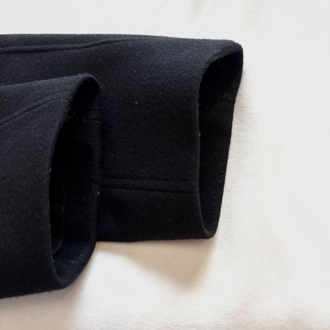 極美品☆セオリーリュクス　ダブルブレスト　ロングコート　チェスター　ウール　黒