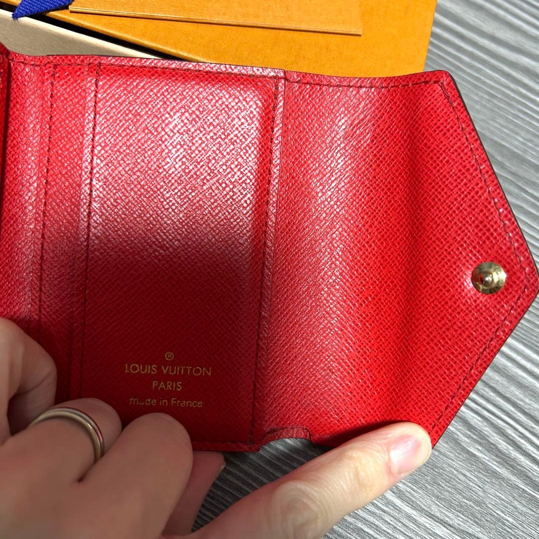 むーたん様◉美品◉ ルイヴィトン ポルトフォイユ ゾエ ダミエ　折り財布