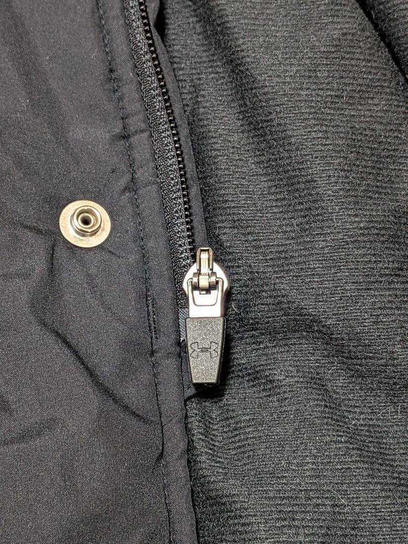 UNDER ARMOUR ベンチコート 2XL 黒 ブラック アンダーアーマー