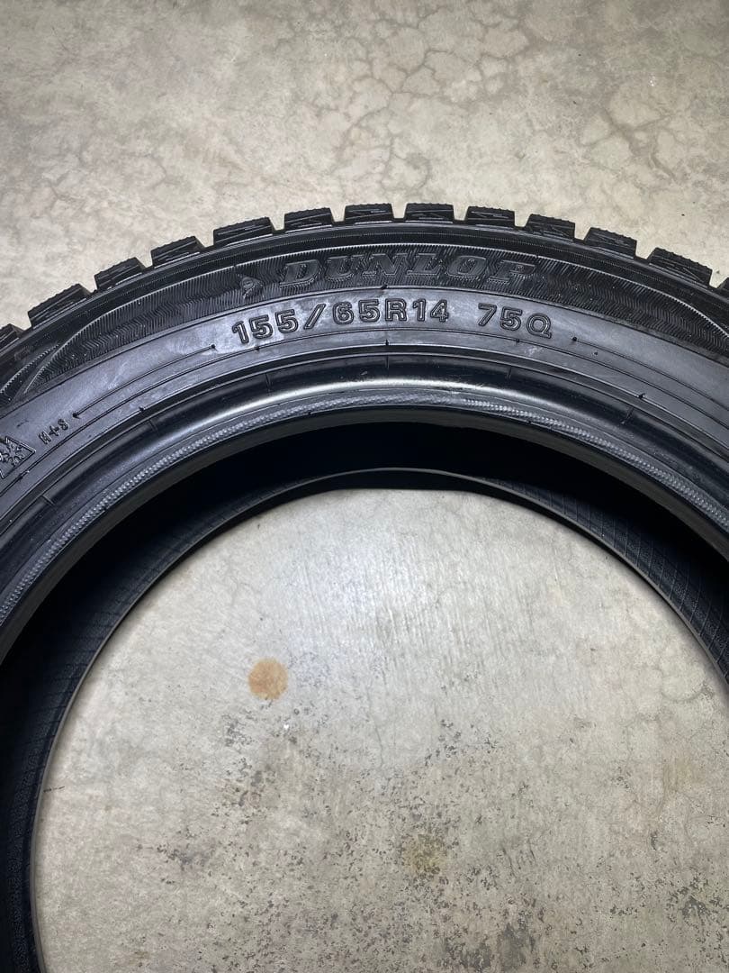 155/65R14 ダンロップウインターマックスWM01 4本セット