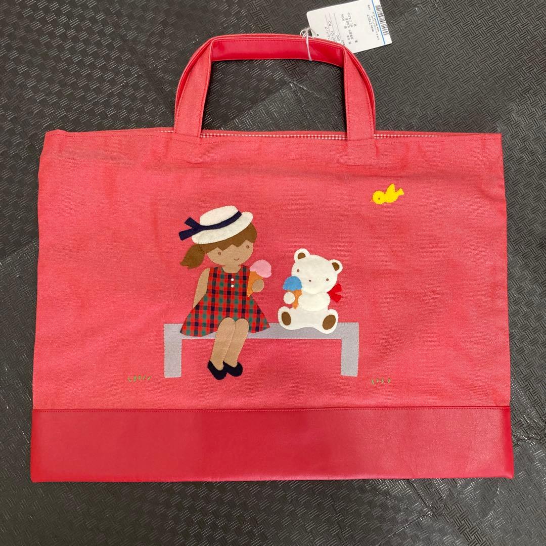 ♡新品ファミリア鞄♡レッスンバック　赤　ファミちゃん