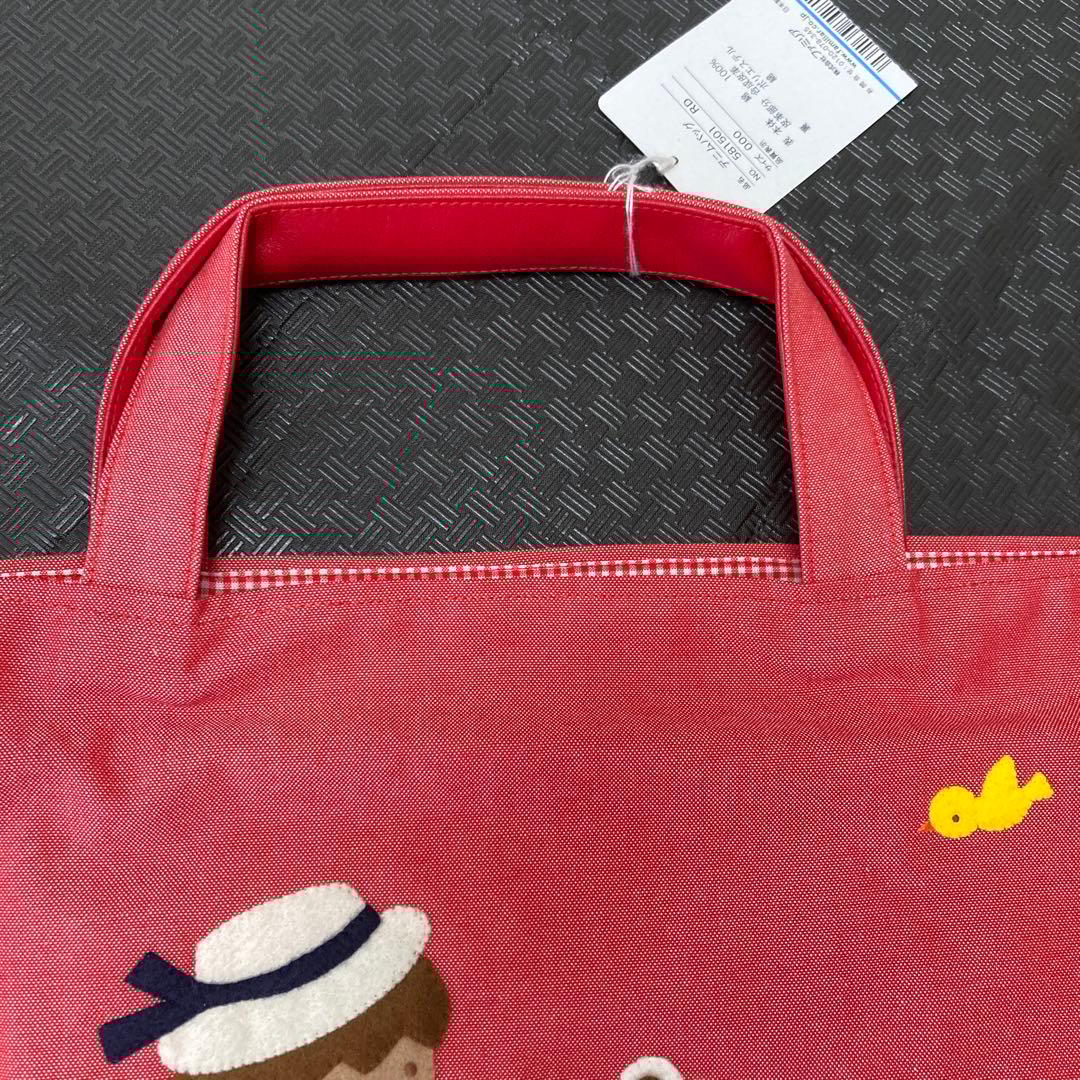 ♡新品ファミリア鞄♡レッスンバック　赤　ファミちゃん