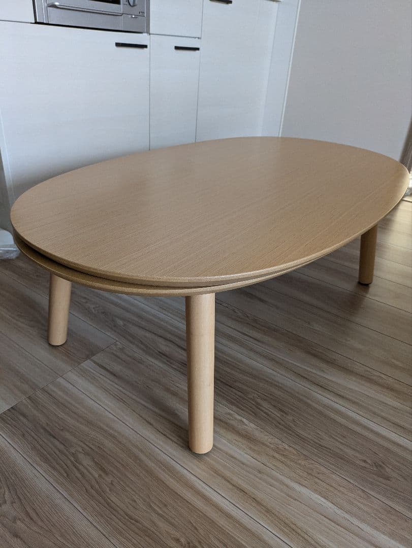 無印良品　楕円こたつ小　MJ-KDS2-N