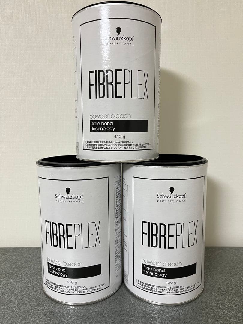 ファイバープレックスブリーチ450g 3本セット