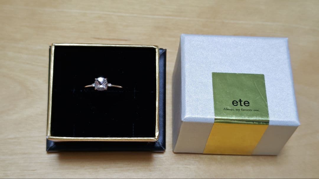 もーもー ete K10 MPG トパーズ/ダイヤモンドリング ９号 エテ