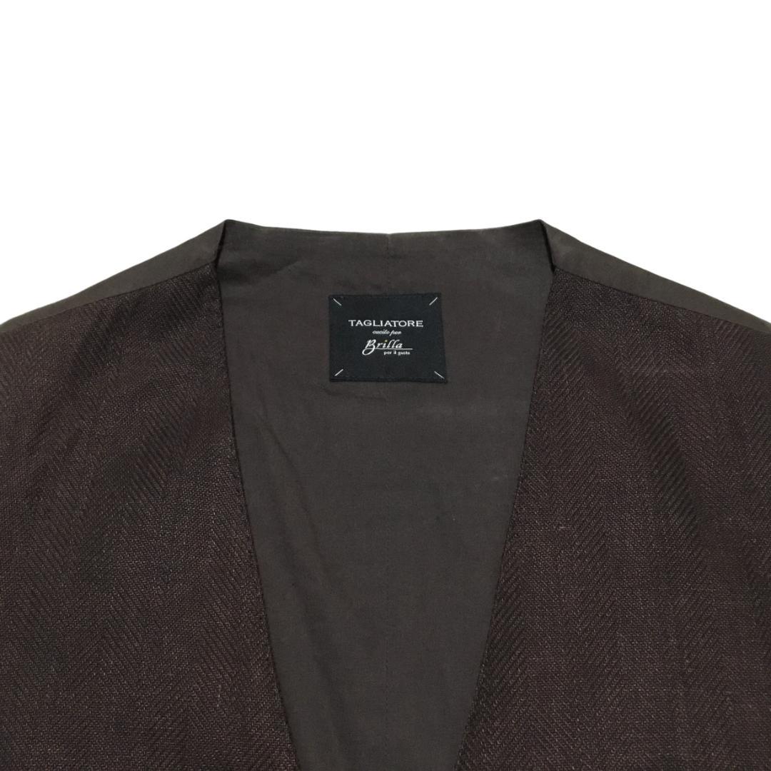 TAGLIATORE Brilla タリアトーレ ブリッラ ジレベスト ブラウン