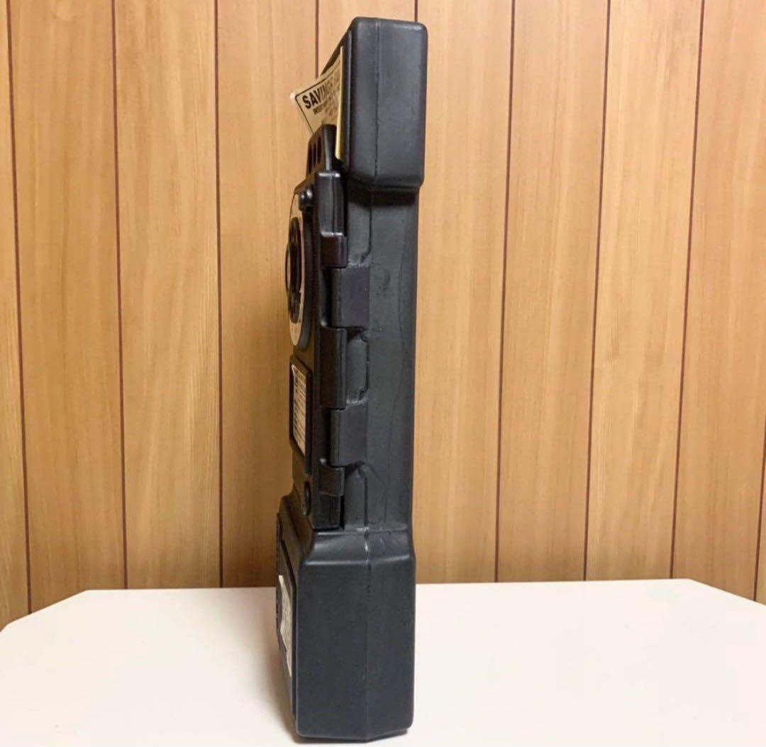 ☆匿名配送 公衆電話型貯金箱 黒電話 昭和レトロ ブラック 鏡 ミラー BIG