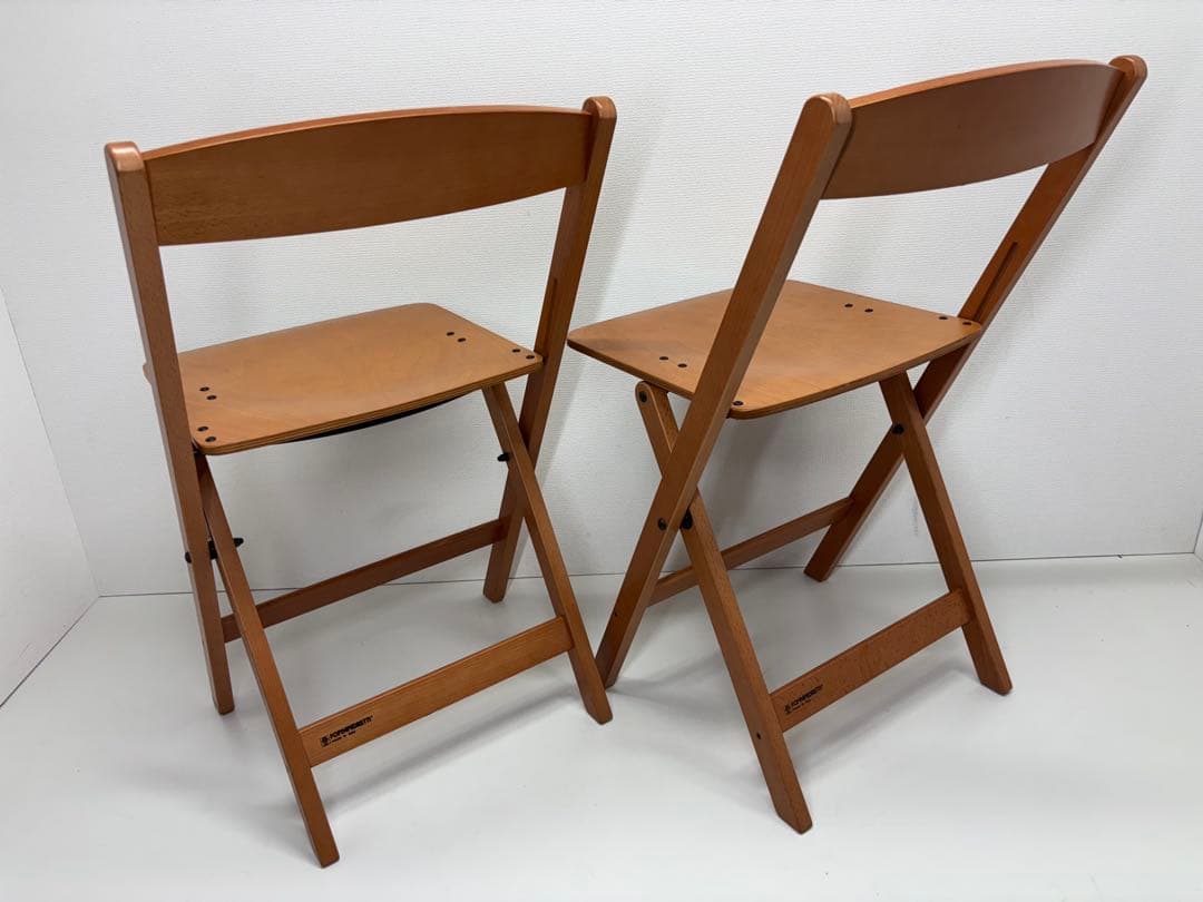 希少 FOPPAPEDRETTI 折り畳み式 チェア 2脚 フォッパぺドレッティ