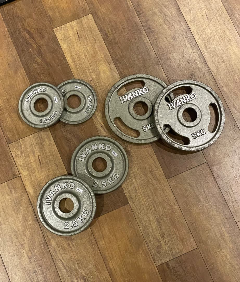 IVANKO イヴァンコ　オリンピックプレート 5/2.5/1.25kg