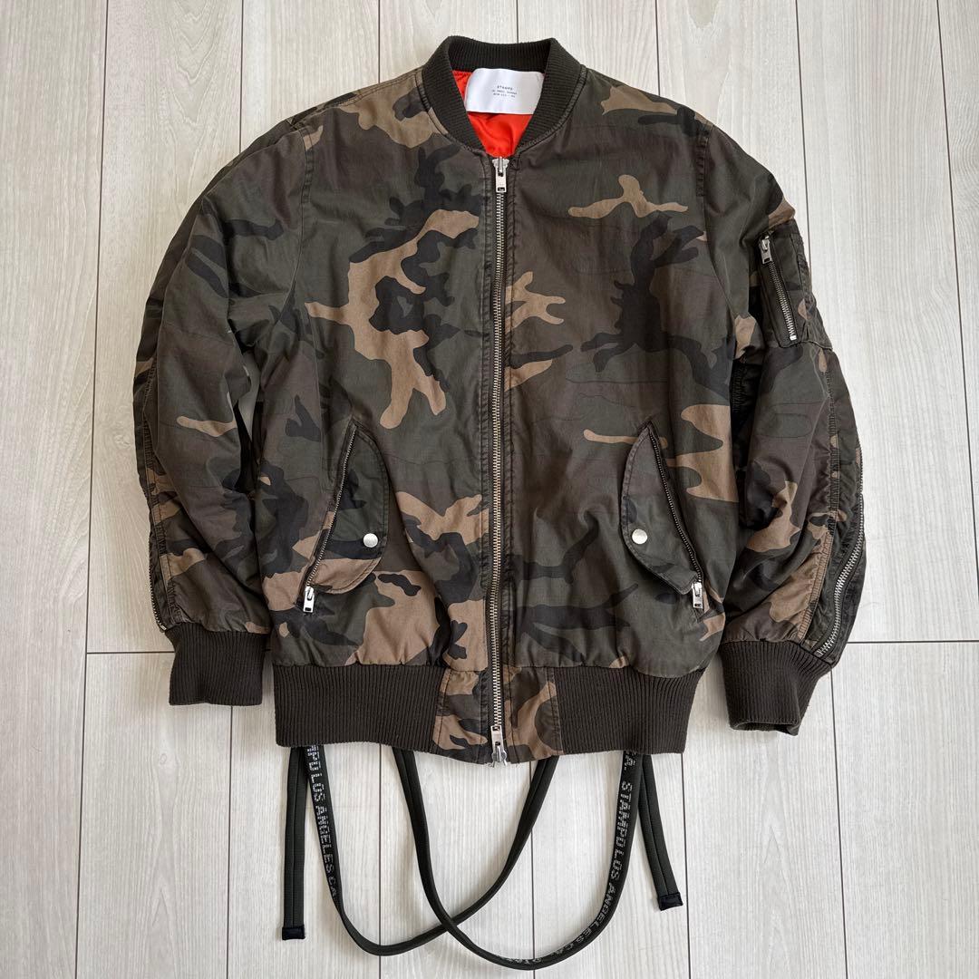 STAMPD スタンプド　MA1 フライトジャケット　迷彩