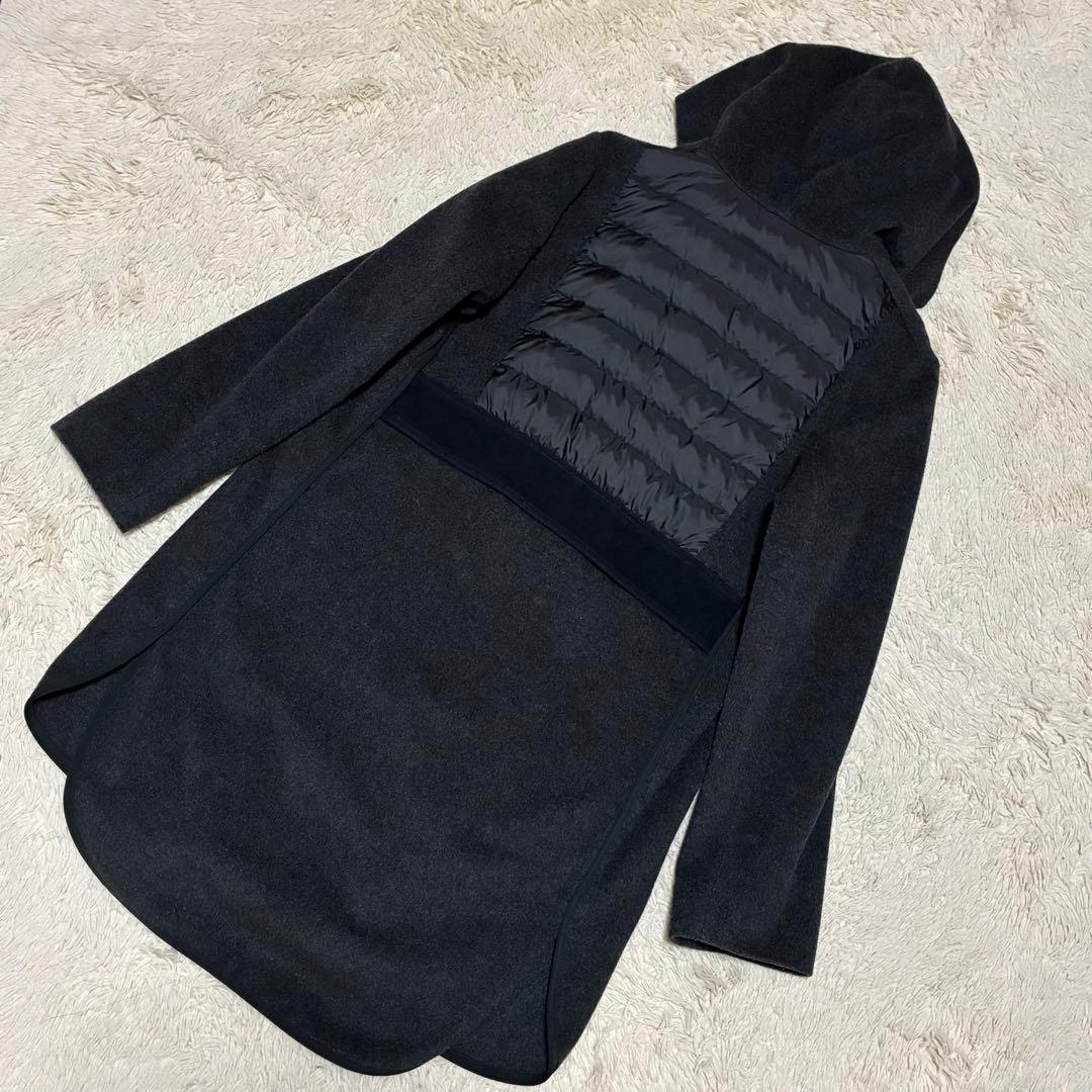 PINORE 美品 22AW 現行 高年式 ダウン ウール コート ピノーレ