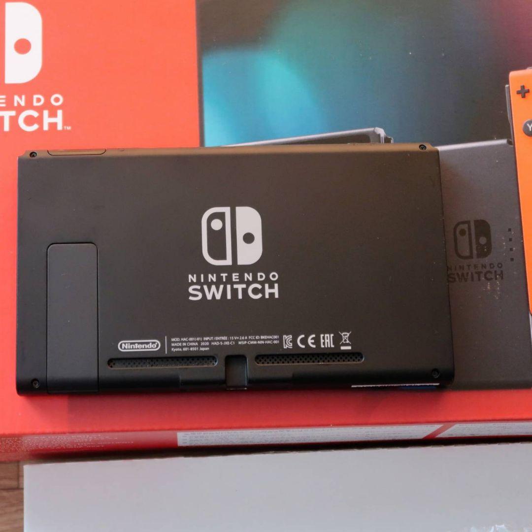 【美品】Nintendo Switch 本体 ジョイコン4色付き