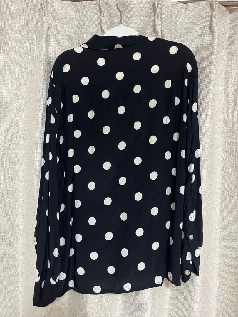 WACKO MARIA ドット柄長袖シャツ