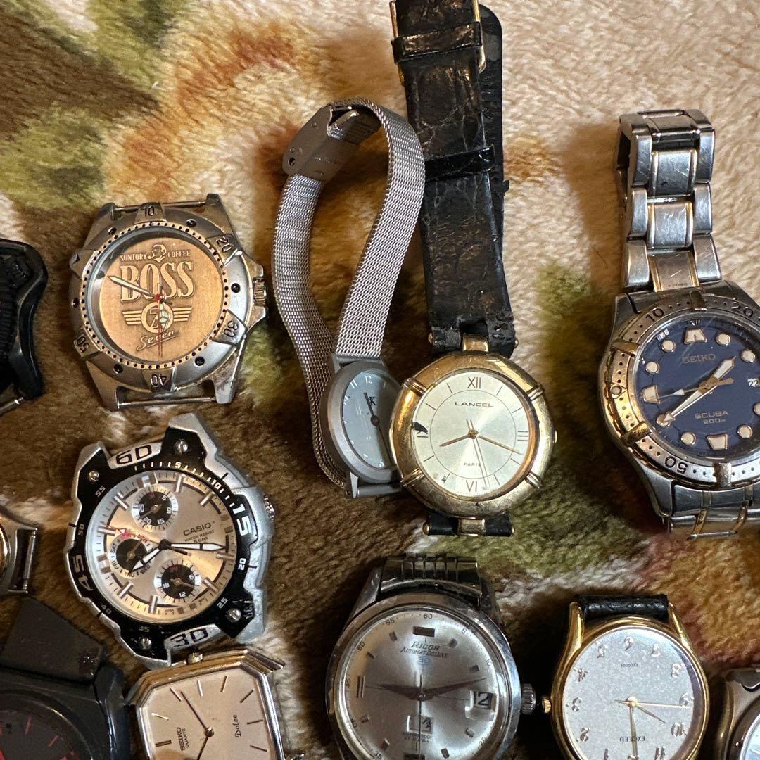 大量seiko カシオ時計セット 31本
