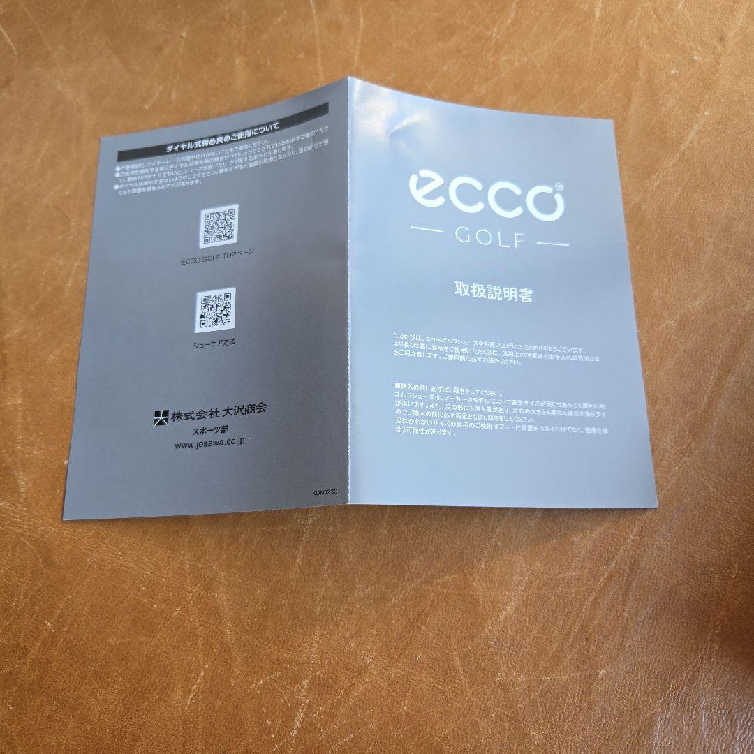 新品　ECCO　レディースゴルフシューズ LT1 　 37