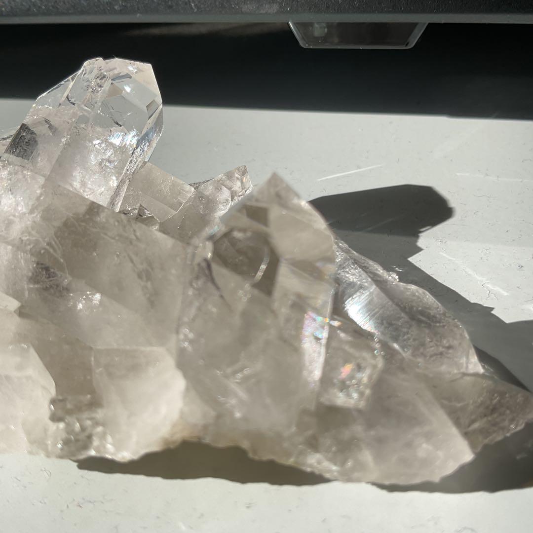 トマスゴンサガ産 水晶 クラスター 浄化セット 天然石 原石