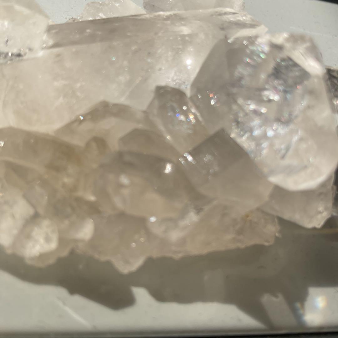 トマスゴンサガ産 水晶 クラスター 浄化セット 天然石 原石