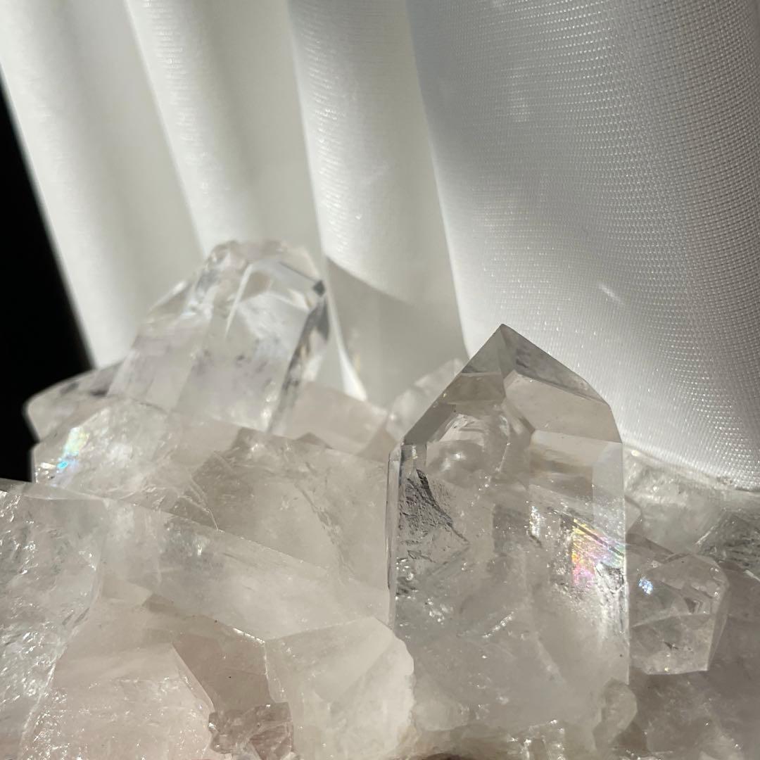 トマスゴンサガ産 水晶 クラスター 浄化セット 天然石 原石