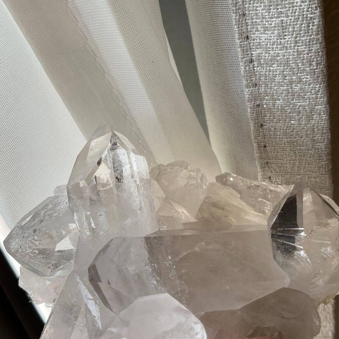 トマスゴンサガ産 水晶 クラスター 浄化セット 天然石 原石