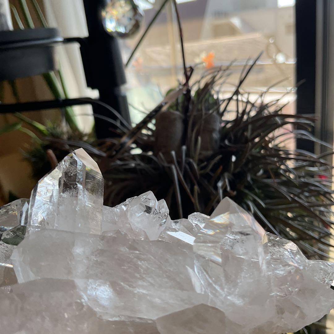 トマスゴンサガ産 水晶 クラスター 浄化セット 天然石 原石