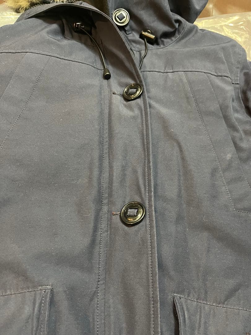 マキティです。 ダウン（ネイビー）Sサイズ