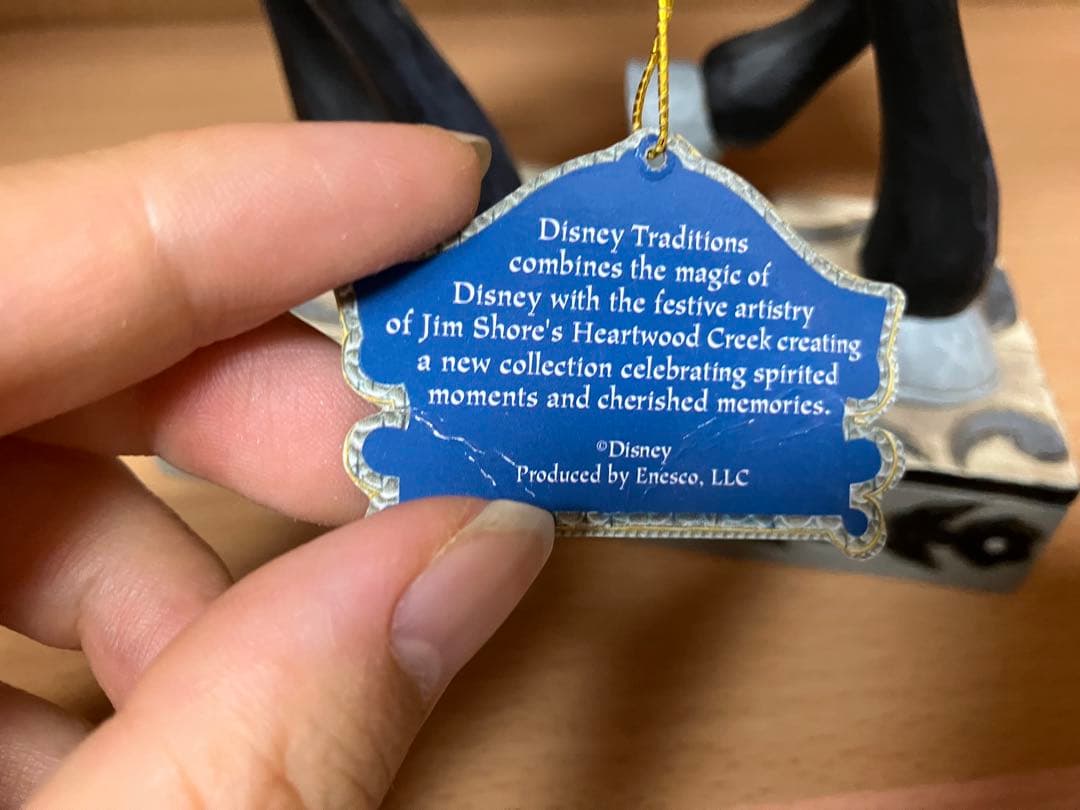 ジムショア氏　カウボーイミッキーマウス モノクロ置物