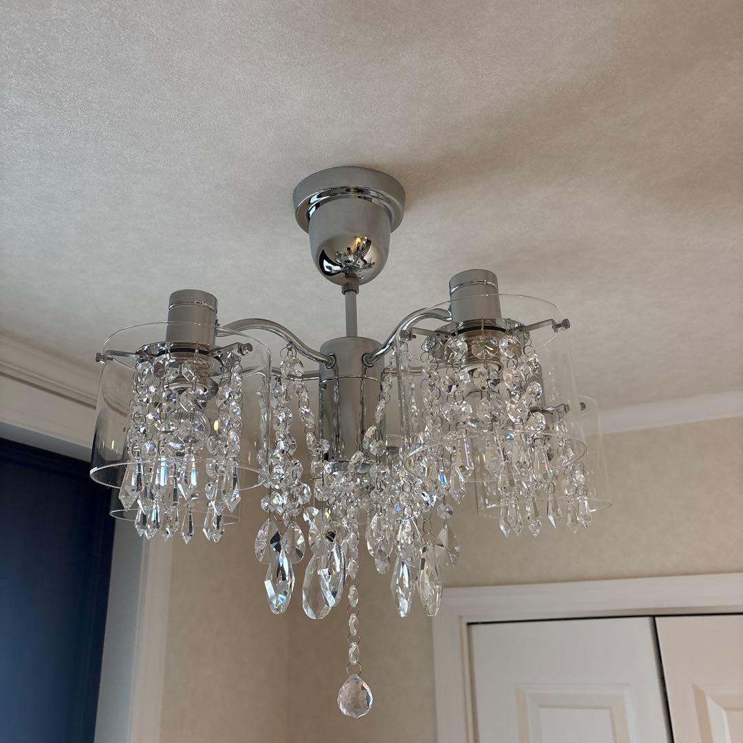 【Ampoule】 シャンデリア　クリスタル