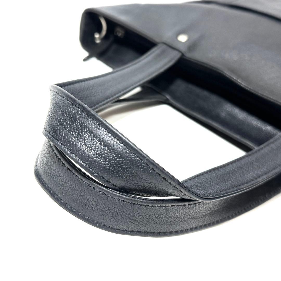 PORTER ポーター LINK レザートートバッグ A4収納可 黒 Sサイズ