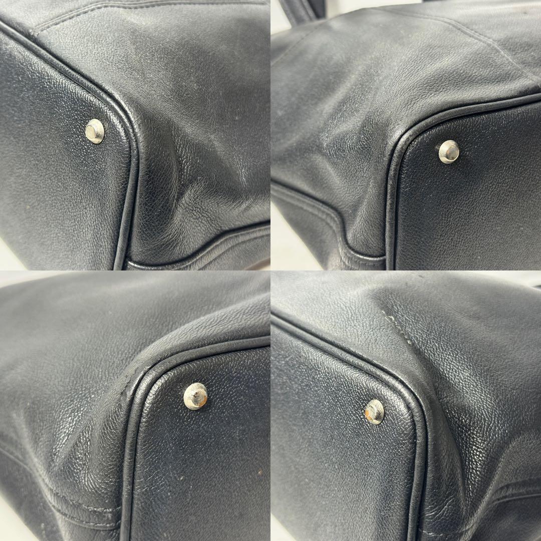 PORTER ポーター LINK レザートートバッグ A4収納可 黒 Sサイズ