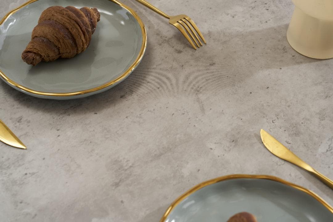 4人掛け テーブル＆チェア4脚 おしゃれ北欧風 長方形 幅110cm　GRAY