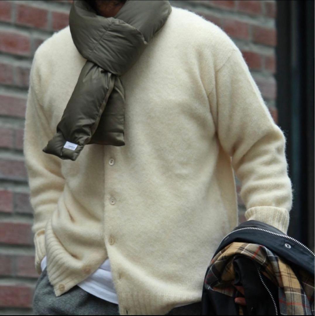 nanamica ナナミカ ダウンマフラー カーキ SUKF250 新品