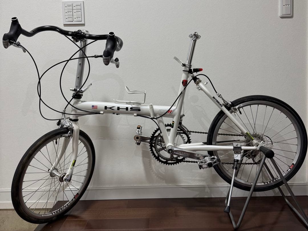 KHS F20R 折りたたみ自転車 ホワイト