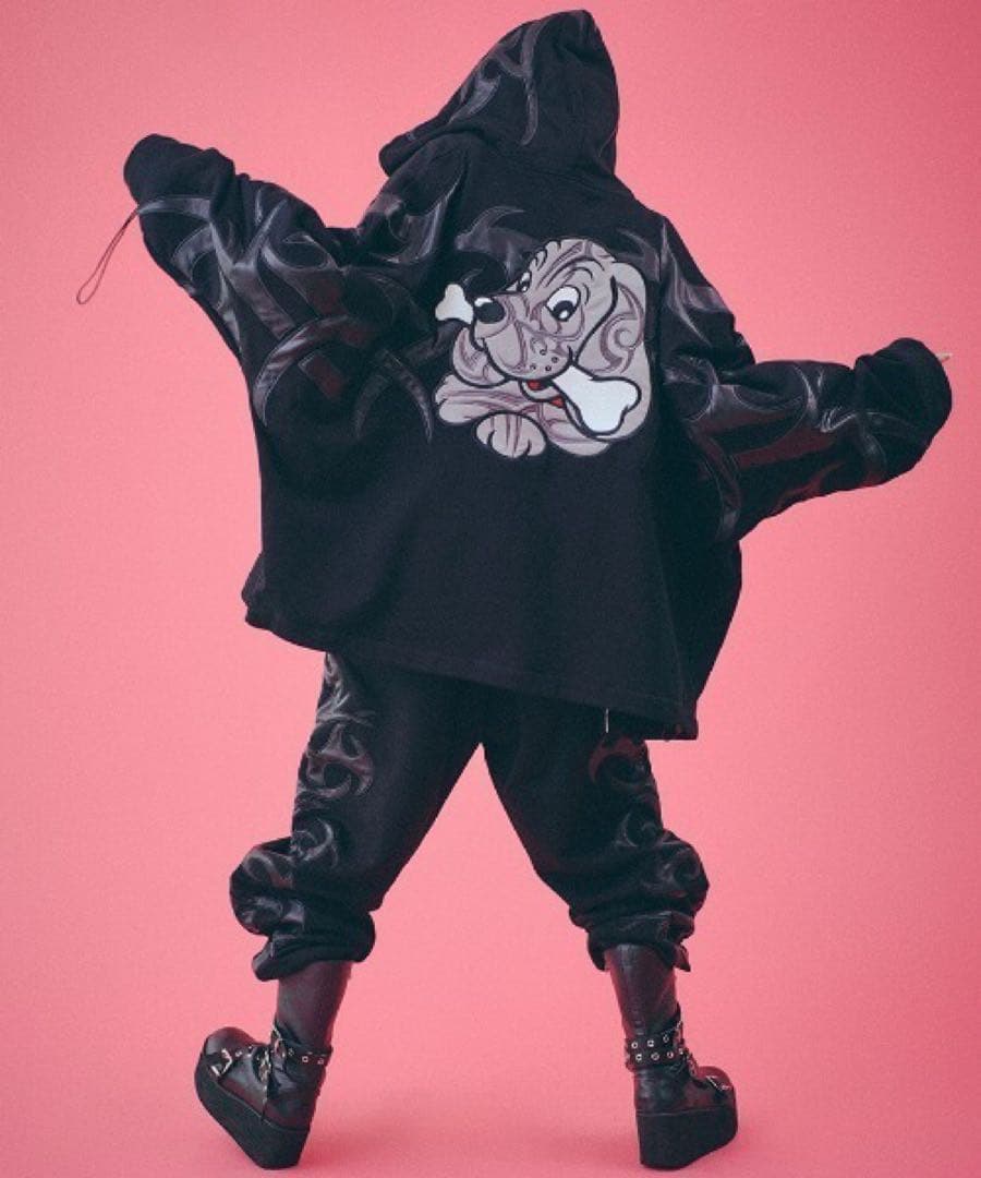 (*)様 ガルフィー 部族系 ダブダブパーカー セットアップ