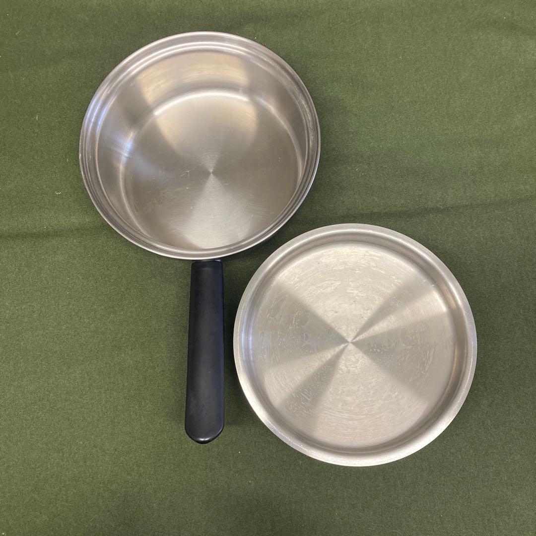 アムウェイ　蒸し器2点(蓋なし) 鍋2点　片手鍋2点(ほぼ未使用)