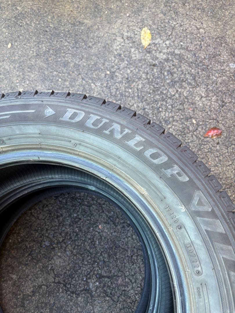 205/60R16 ダンロップウインターマックス03 2022年製中古2本送料込