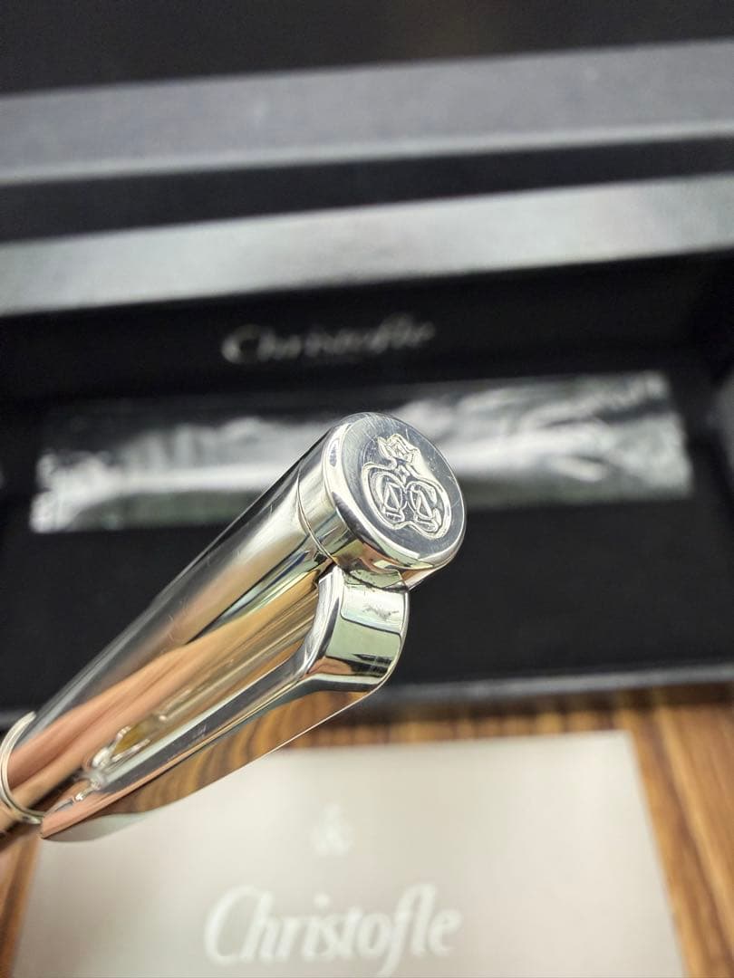 Christofle ボールペン BLASON PM 未使用品 925