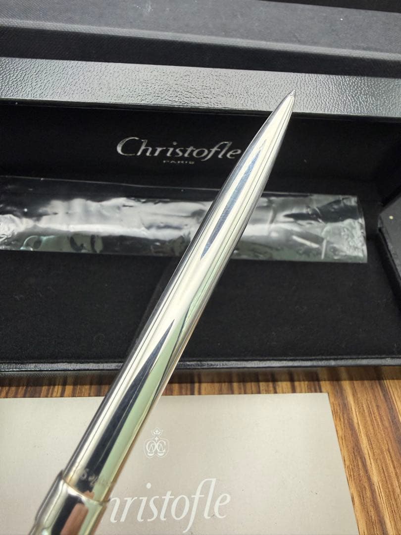 Christofle ボールペン BLASON PM 未使用品 925