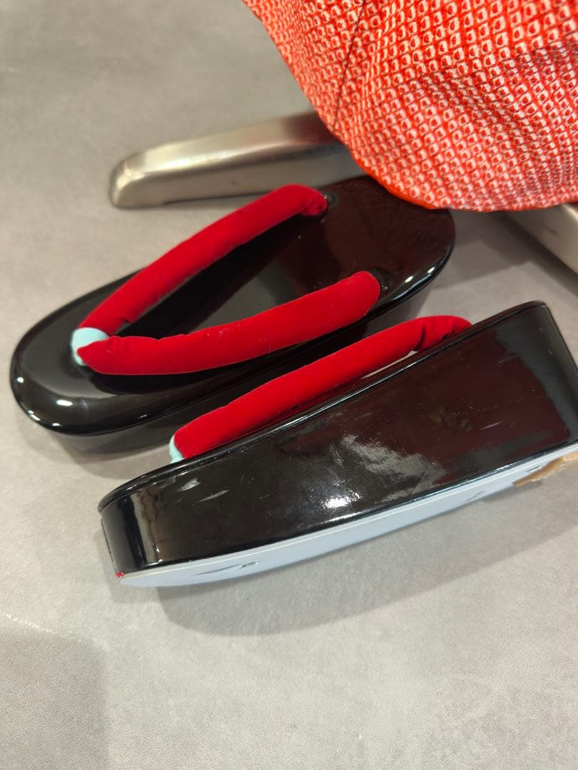 総絞り　七五三　正絹　着物　フルセット