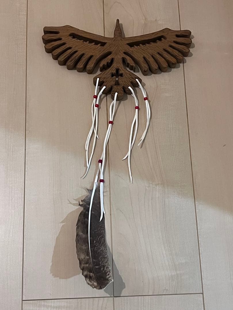 junmurayama ジュンムラヤマ　イーグル　オブジェ　木製　ラリースミス