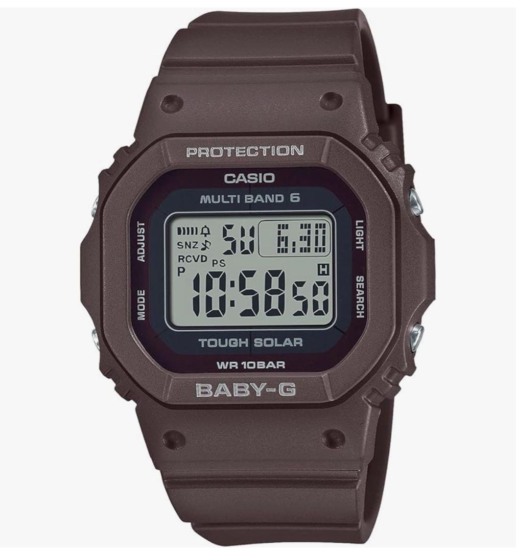 CASIO BABY-G デジタル腕時計 ブラウン