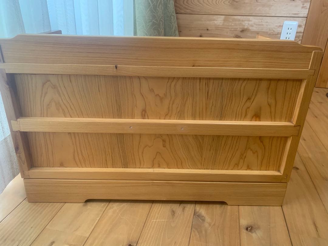 総檜✨桧✨リビング小物収納家具、電話台【MUKU】職人作品一点物