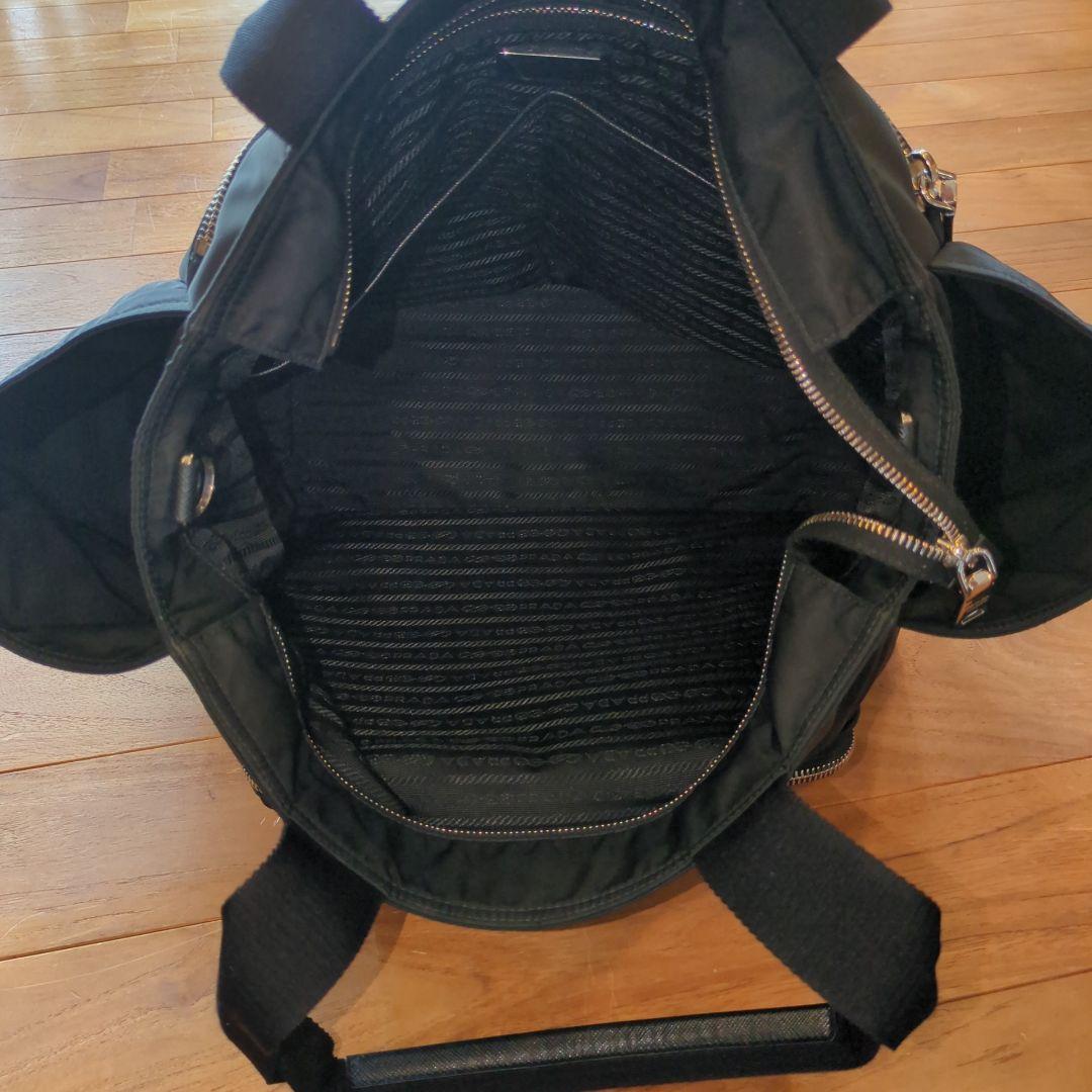 完品 美品◆PRADA　ベビーバッグ　マザー　2way ナイロン ショルダー