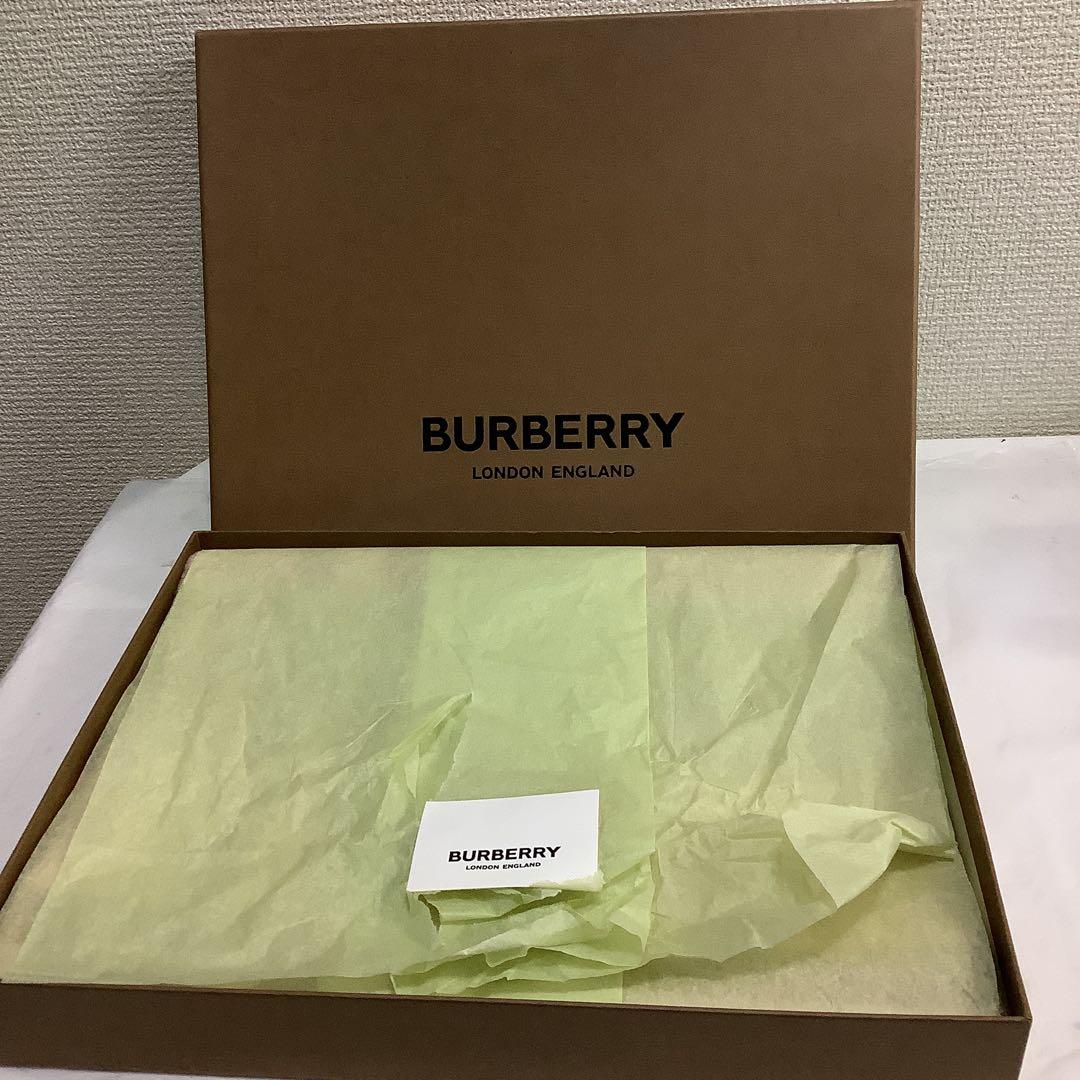 7671⑧BURBERRY チェック柄マフラー ピンク・ベージュ